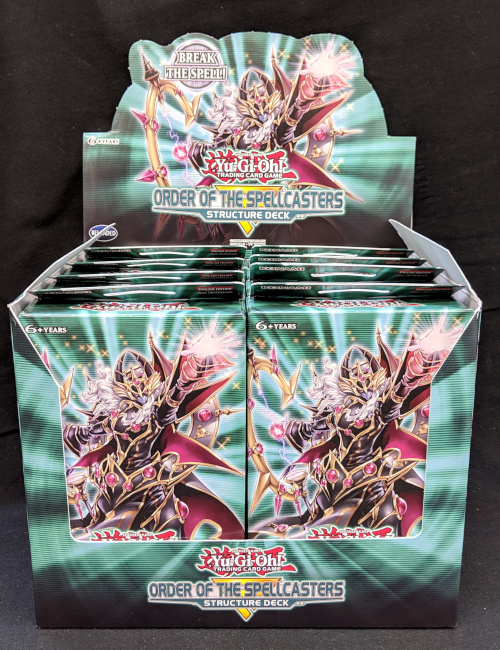 Yu-Gi-Oh Structure Deck: Order of the Spellcasters Display Box 8ct